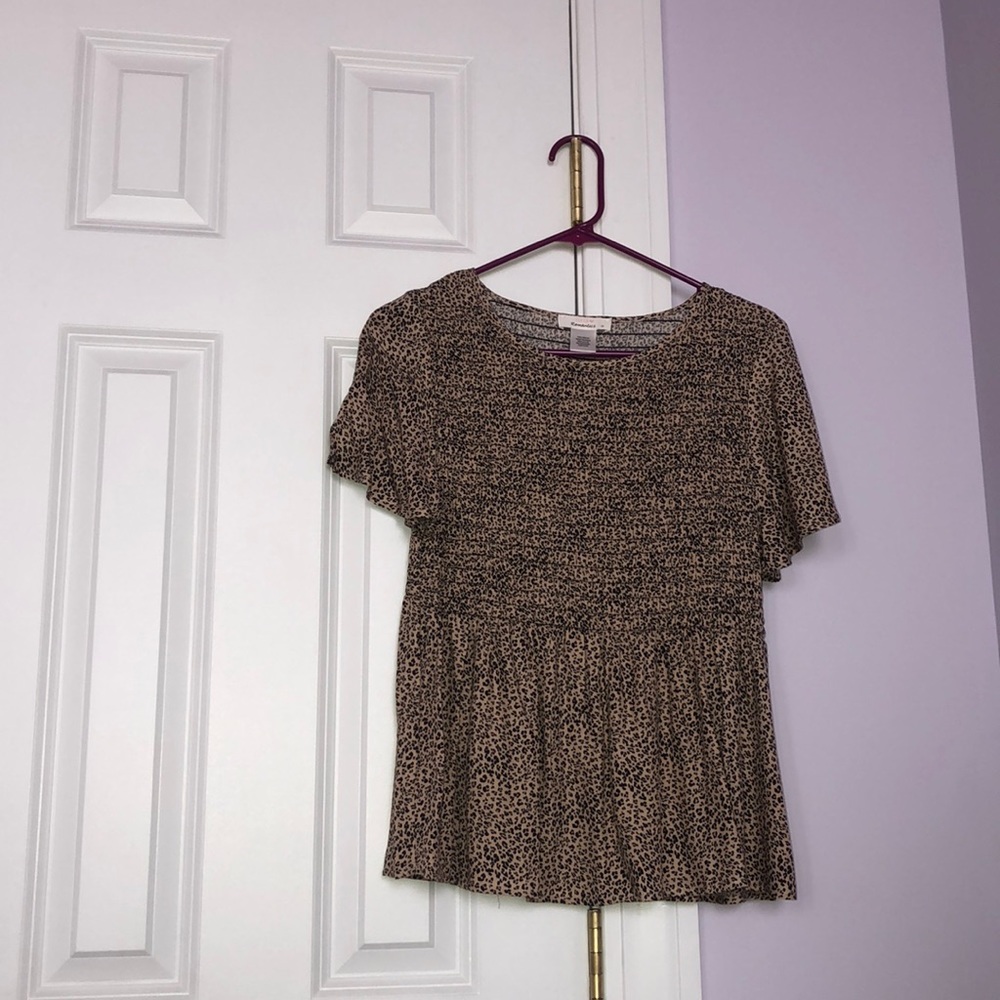 Leopard print shirt